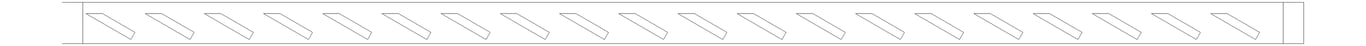 Plan Image of Screen Batten Louvreclad VulcanSeries 125x20 Vertical