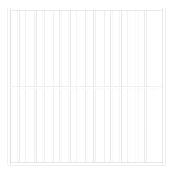 Front Image of Screen Batten Louvreclad VulcanSeries 137x45 Vertical