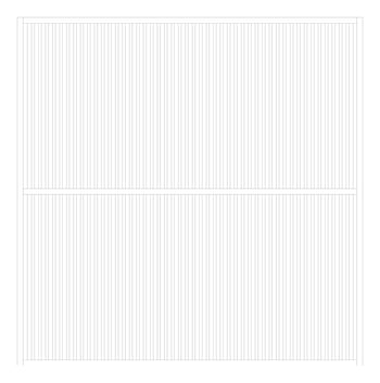 Front Image of SolarShading Elliptical Louvreclad BremerSeries Vertical