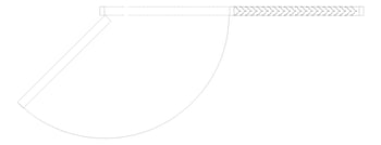 Plan Image of Door LouvredSwing Louvreclad EllenboroughSeries