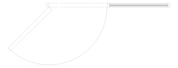 Plan Image of Door LouvredSwing Louvreclad NeptuneSeries Horizontal