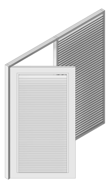 Navigate to Door LouvredSwing Louvreclad VenusSeries