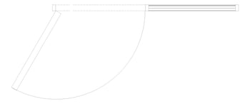 Plan Image of Door LouvredSwing Louvreclad VenusSeries