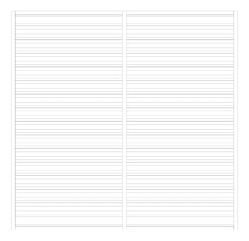 Front Image of Louvres Acoustic Louvreclad HudsonSeries 100 Horizontal