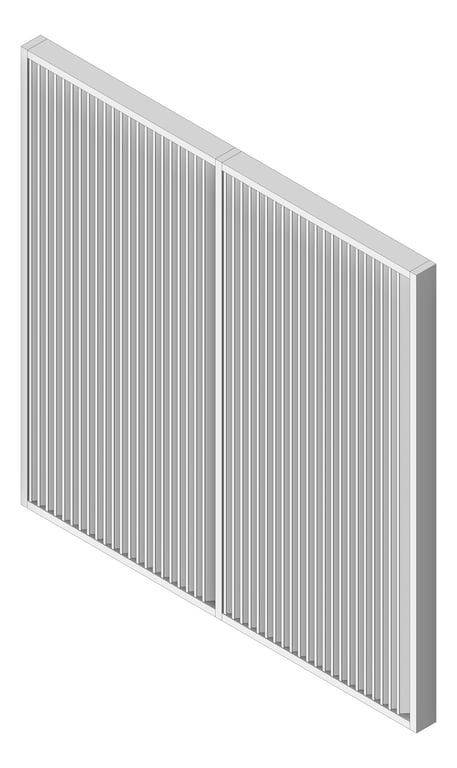 Navigate to Louvres Airflow Louvreclad AlturaSeries 145
