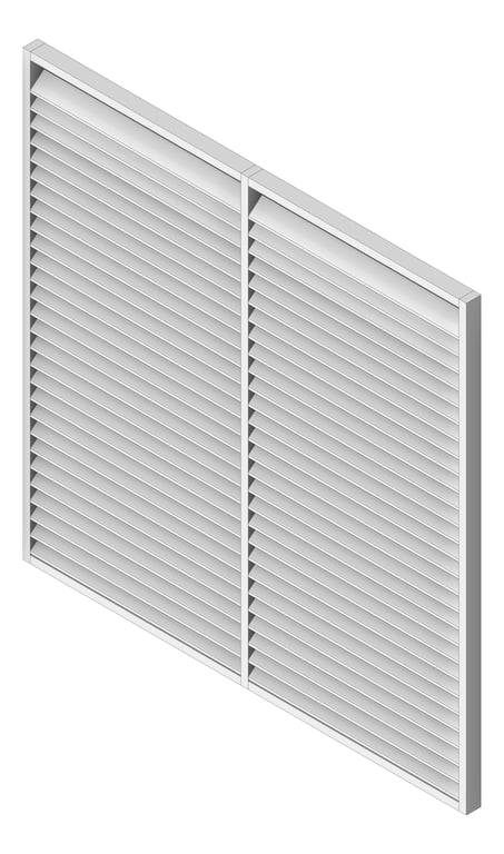 Navigate to Louvres Airflow Louvreclad CascadeSeries