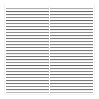 Front Image of Louvres Airflow Louvreclad CascadeSeries TwoStage