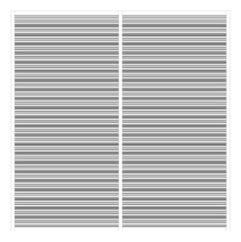 Front Image of Louvres Airflow Louvreclad JupiterSeries TwoStage