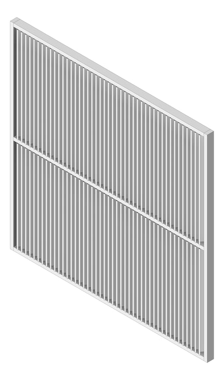 Navigate to Louvres Airflow Louvreclad KensingtonSeries Vertical