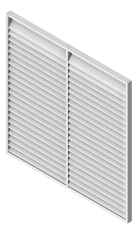 Navigate to Louvres Airflow Louvreclad NexusSeries