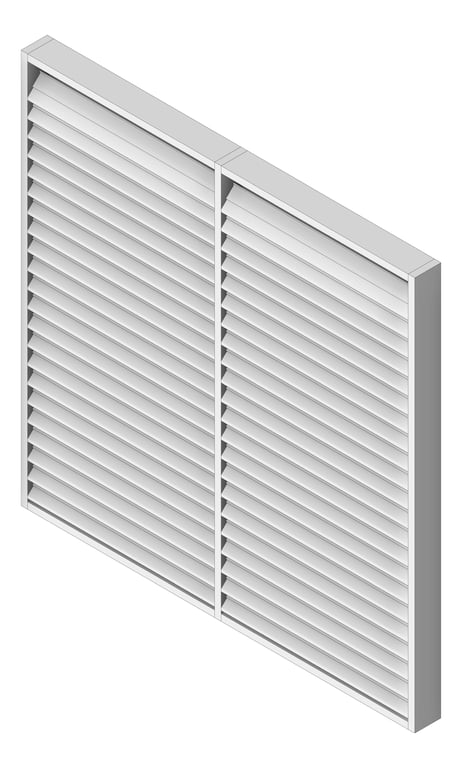 Navigate to Louvres Airflow Louvreclad NexusSeries TwoStage