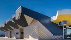 LYSAGHT - Roofing And Walling - SPANDEK.jpg Image of Metal SheetCladding Lysaght SpanDek Surfmist