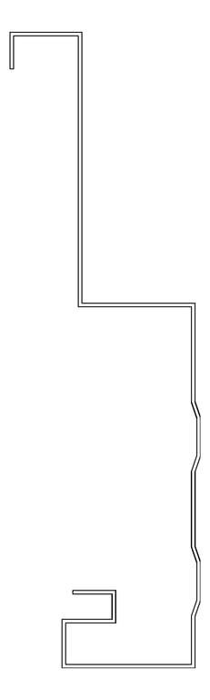Detail Fascia Lysaght Novaline WA Elevation