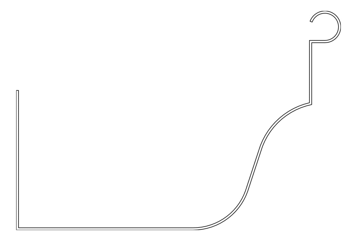Profile Gutter Lysaght Ogee