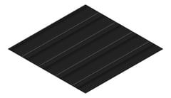 3D Presentation Image of Aluminium SheetCladding Lysaght Permalite Alspan Midnightsky