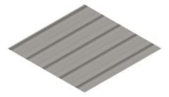 3D Presentation Image of Aluminium SheetCladding Lysaght Permalite Alspan Pademelon