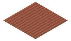 3D Presentation Image of Metal SheetCladding Lysaght CustomOrb Aries