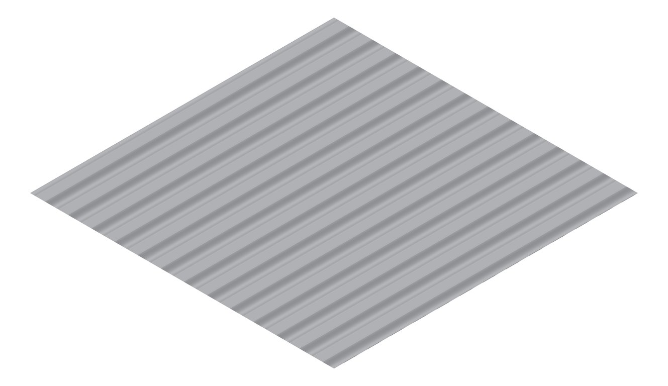 3D Presentation Image of Metal SheetCladding Lysaght CustomOrb Astro