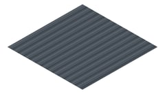 3D Presentation Image of Metal SheetCladding Lysaght CustomOrb Celestian