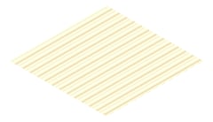 3D Presentation Image of Metal SheetCladding Lysaght CustomOrb ClassicCream