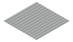 3D Presentation Image of Metal SheetCladding Lysaght CustomOrb Windspray