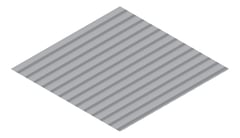 3D Presentation Image of Metal SheetCladding Lysaght CustomOrbAccent21 Astro
