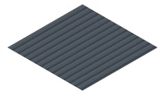 3D Presentation Image of Metal SheetCladding Lysaght CustomOrbAccent21 Celestian