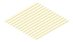 3D Presentation Image of Metal SheetCladding Lysaght CustomOrbAccent21 ClassicCream