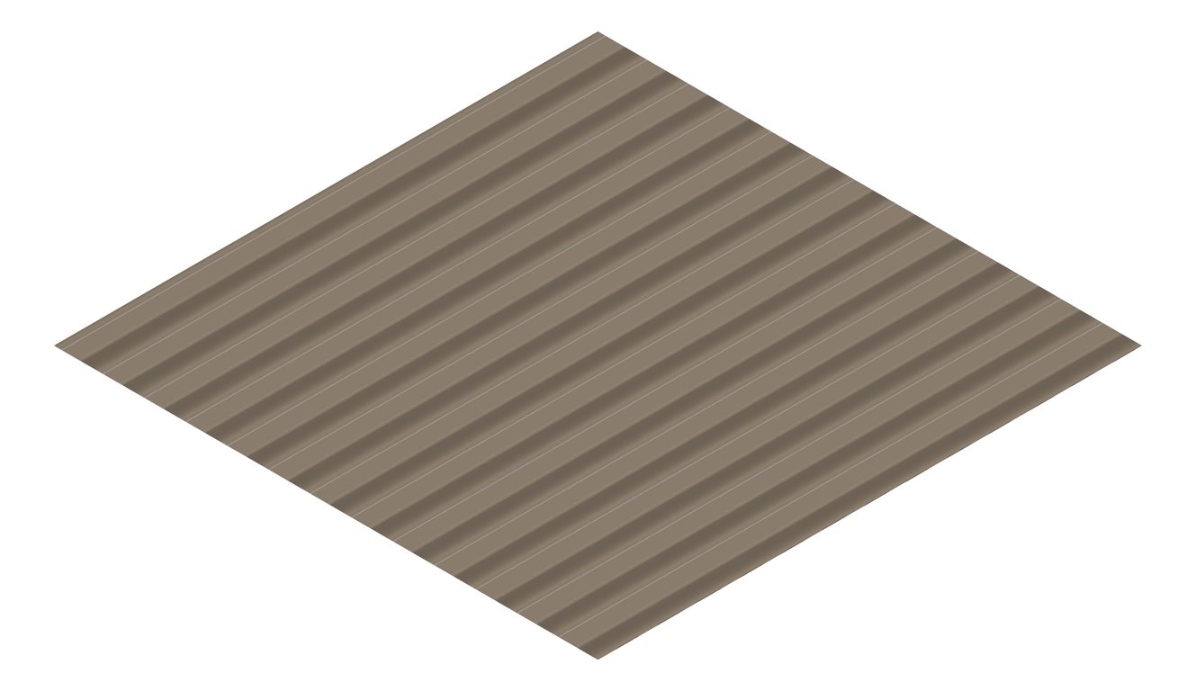 3D Presentation Image of Metal SheetCladding Lysaght CustomOrbAccent21 Jasper