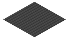 3D Presentation Image of Metal SheetCladding Lysaght CustomOrbAccent21 Monument