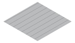 3D Presentation Image of Metal SheetCladding Lysaght FlatDek Bluegum