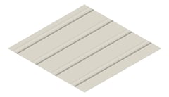 3D Presentation Image of Metal SheetCladding Lysaght FlatDek DuneMatt