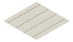 3D Presentation Image of Metal SheetCladding Lysaght FlatDek Dune