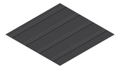 3D Presentation Image of Metal SheetCladding Lysaght FlatDek Monument