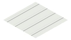 3D Presentation Image of Metal SheetCladding Lysaght FlatDek ShaleGreyMatt