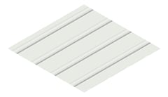 3D Presentation Image of Metal SheetCladding Lysaght FlatDek ShaleGrey