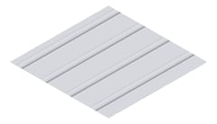 3D Presentation Image of Metal SheetCladding Lysaght FlatDek ZincalumeSteel