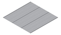 3D Presentation Image of Metal SheetCladding Lysaght FlatDek310 Astro