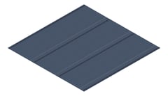 3D Presentation Image of Metal SheetCladding Lysaght FlatDek310 DeepOcean