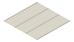 3D Presentation Image of Metal SheetCladding Lysaght FlatDek310 DuneMatt
