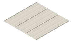 3D Presentation Image of Metal SheetCladding Lysaght FlatDek310 Dune