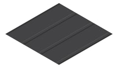 3D Presentation Image of Metal SheetCladding Lysaght FlatDek310 Monument