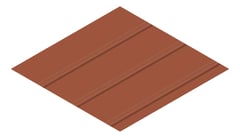 3D Presentation Image of Metal SheetCladding Lysaght FlatDekII Aries