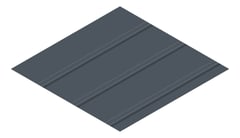 3D Presentation Image of Metal SheetCladding Lysaght FlatDekII Celestian