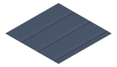 3D Presentation Image of Metal SheetCladding Lysaght FlatDekII DeepOcean