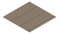 3D Presentation Image of Metal SheetCladding Lysaght FlatDekII Jasper