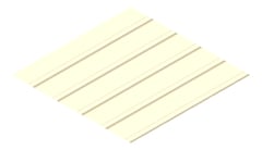 3D Presentation Image of Metal SheetCladding Lysaght KlipLok406 ClassicCream