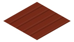 3D Presentation Image of Metal SheetCladding Lysaght KlipLok406 ManorRed