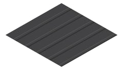 3D Presentation Image of Metal SheetCladding Lysaght KlipLok406 Monument