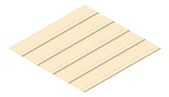 3D Presentation Image of Metal SheetCladding Lysaght KlipLok406 Paperbark